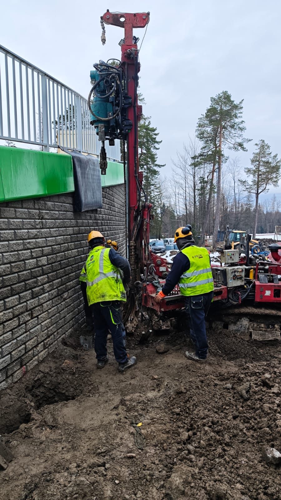 Realizacja PRGW Południe – Roboty geotechniczne – Zakopane · Zakopane, woj. małopolskie (2/3)